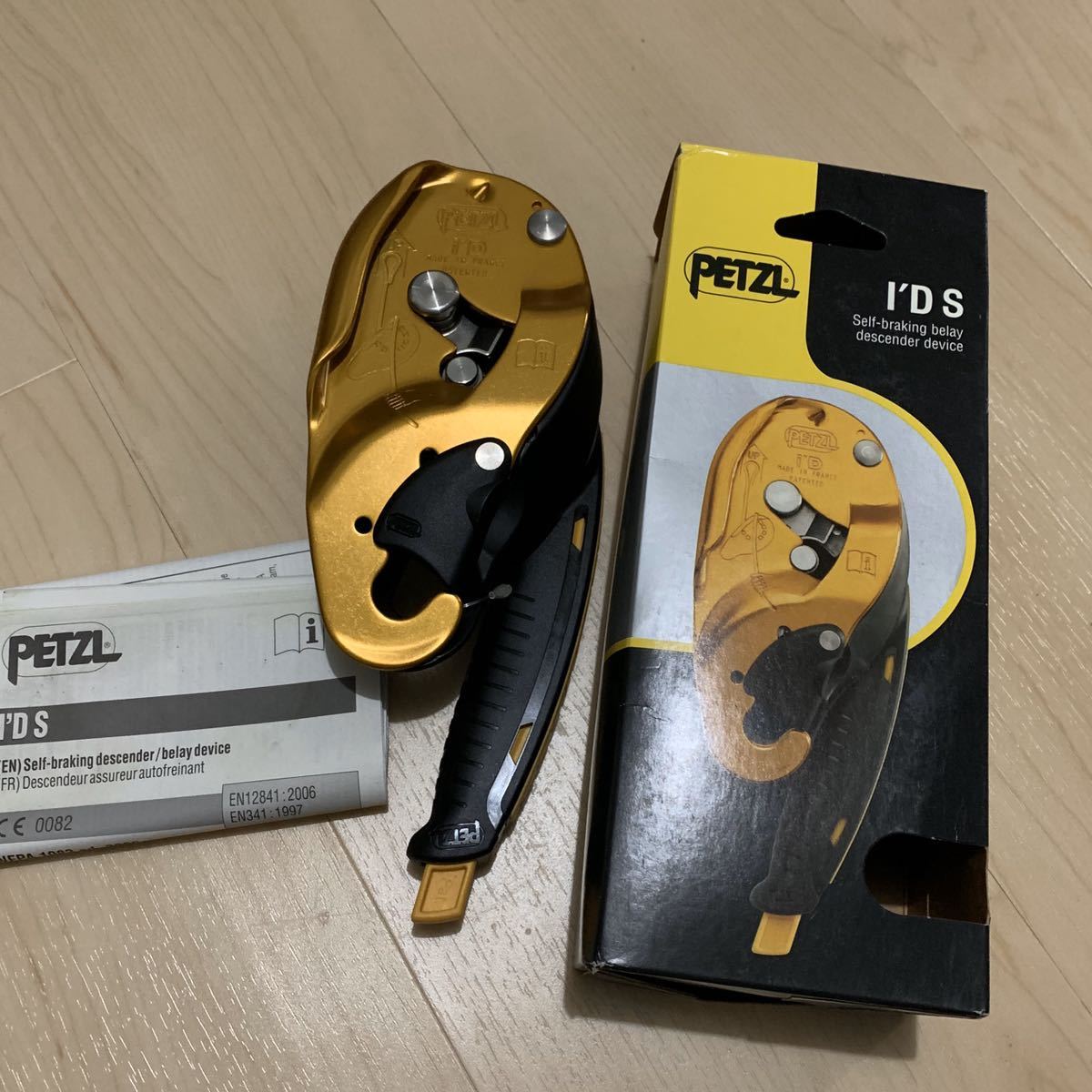 豊富な，品質保証 ペツル PETZL I'DS アイディエス クライミング(ロッククライミング)｜売買されたオークション情報、yahooの商品情報をアーカイブ公開 - オークファン ロッククライミング