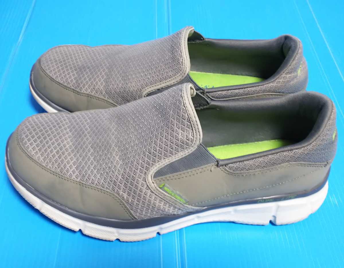 Skechers スリッポン メンズ28センチ グレー 28 0cm 売買されたオークション情報 Yahooの商品情報をアーカイブ公開 オークファン Aucfan Com