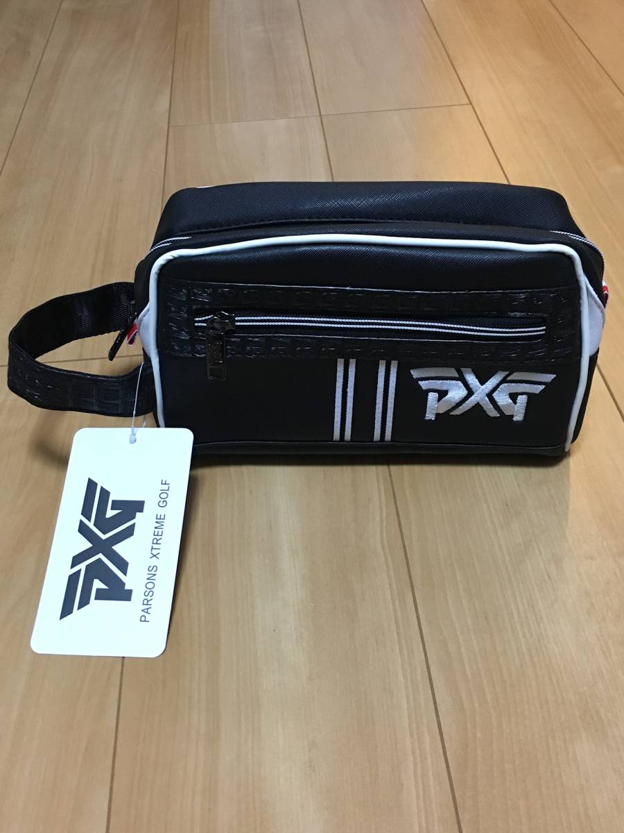 品質保証，定番人気 PXGゴルフポーチ ブラック(ポーチ)｜売買されたオークション情報、yahooの商品情報をアーカイブ公開 - オークファン ポーチ
