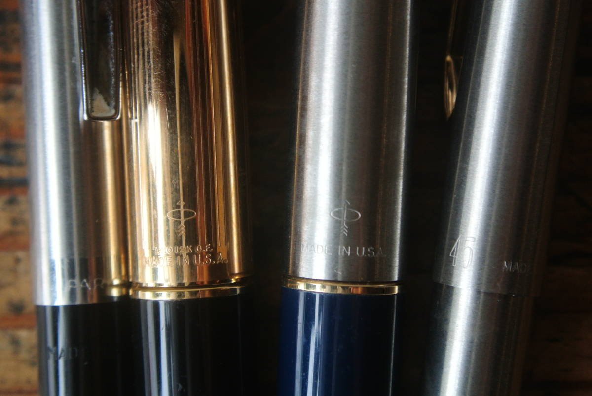 パーカー ボールペン2本PARKER ケース 万年筆2本 ペンケース 筆箱
