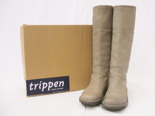 9-1122A★trippen/トリッペン/Nordic/ロングレザーブーツ/BL135897