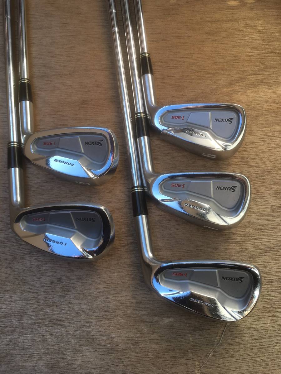 定番，本物保証 スリクソン SRIXON I-505 6 PW 5本(ダンロップ)｜売買されたオークション情報、yahooの商品情報をアーカイブ公開 - オークファン 男性右きき用