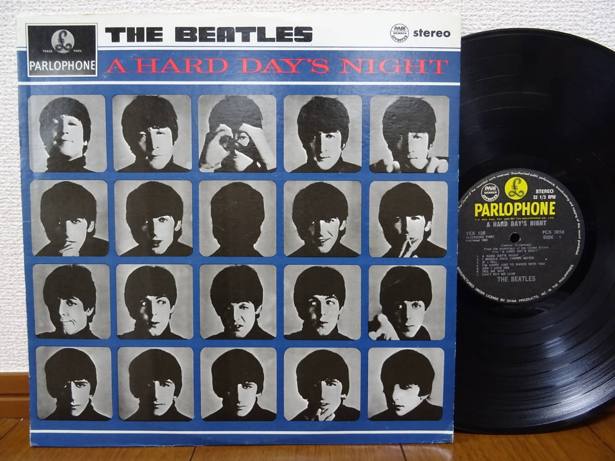 レコード The Beatles A Hard Day's Night フィリピン盤 LP