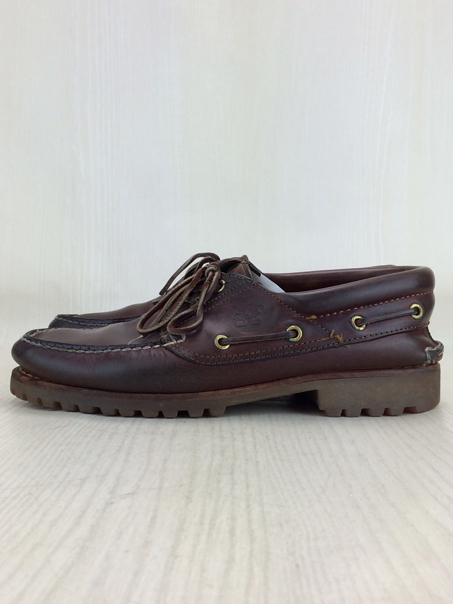 Timberland◇デッキシューズ/28cm/BRW/レザー 【公式通販】