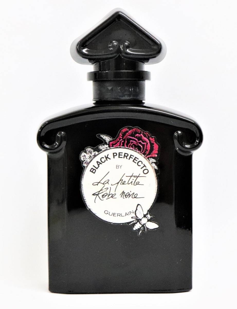 香水 GUERLAIN ゲラン ラ プティット ローブノワール ブラック パーフェクト フローラル オーデトワレ 100ml テスター品 7割残☆2707-8