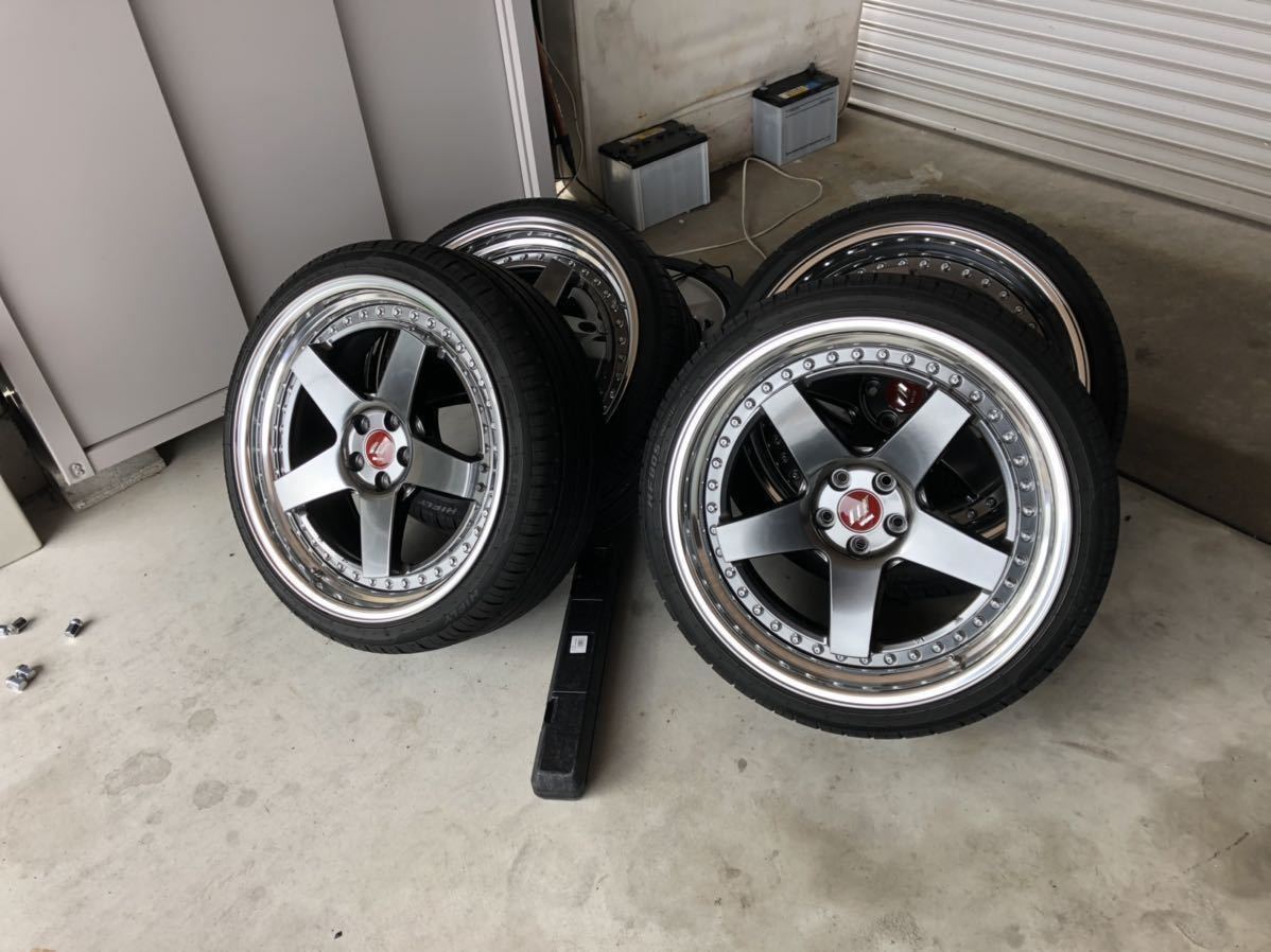 work ジスタンス 19インチ pcd100 プリウス 86(5穴)｜売買された 