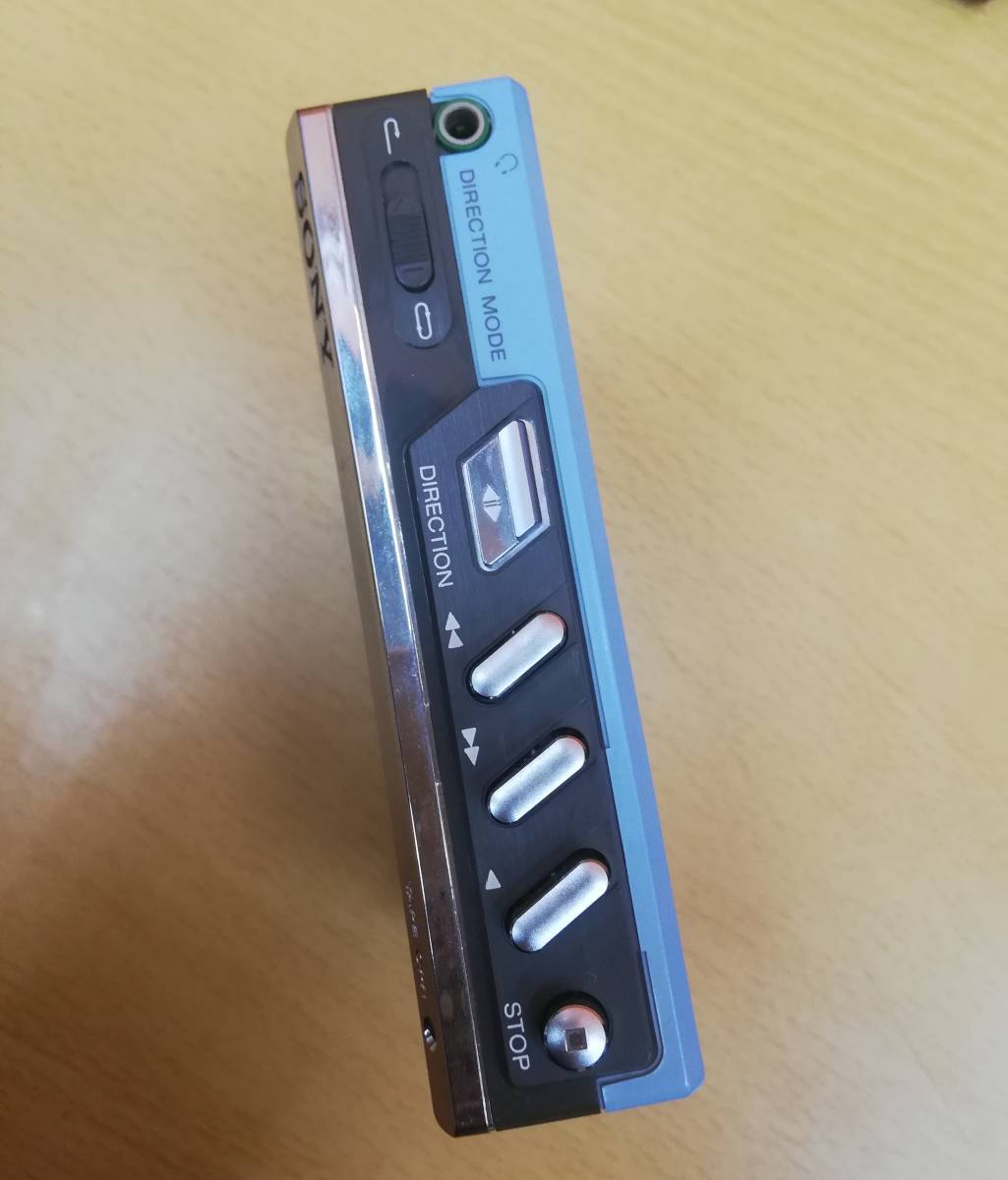 SONY WM-55 Walkman カセットプレーヤー レア 水色 ジャンク品