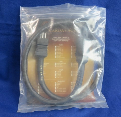 ◇◇【美品!!】カルダス CARDAS Golden Reference PowerCord 電源
