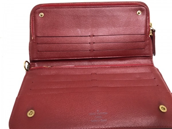 ルイヴィトン 長財布 アンソリット モノグラム M66702 ブラウン ほぼ新品 ルイヴィトン 長財布 アンソリット モノグラム M66702 ブラウン