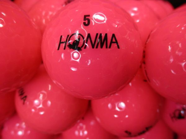限定セール，お買い得 9021 お買得 ホンマ HONMA ピンク 50個(50個～)｜売買されたオークション情報、yahooの商品情報をアーカイブ公開 - オークファン ボール