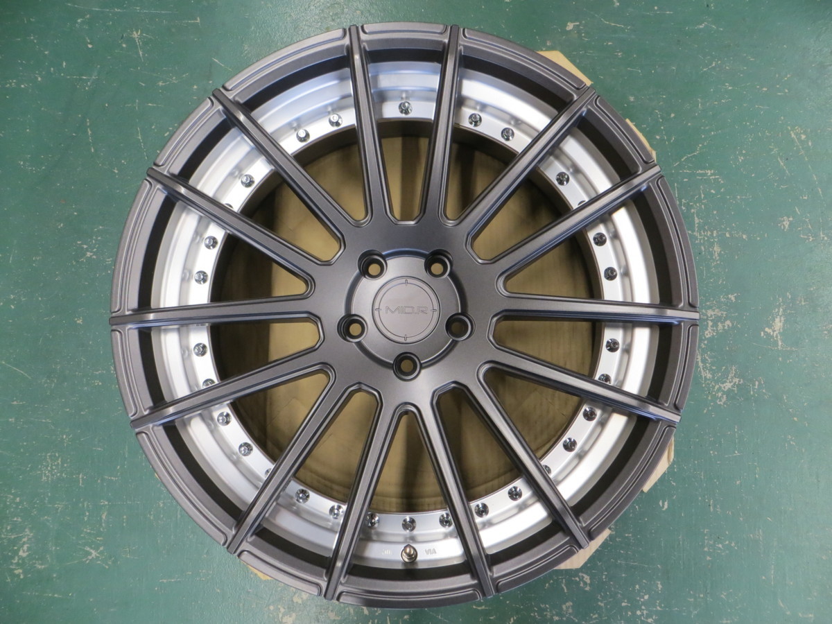 即決あり!! 未使用 MID.R F14.1D 20インチ 9.5J +38 5H114