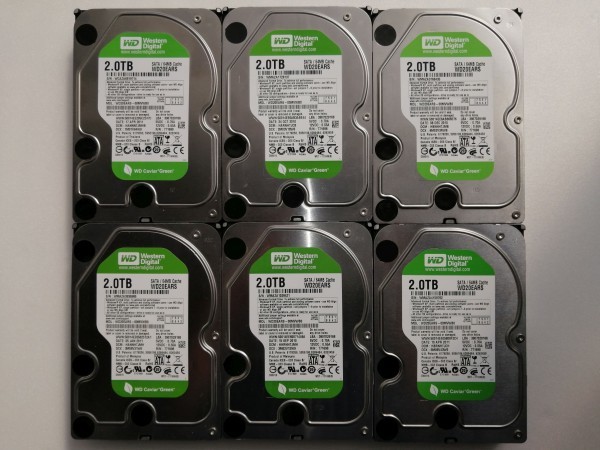 Western Digital WD20EARS（2台セット） Digital WD20EARS Western WD20EARS（2台セット） WESTERN DIGITAL