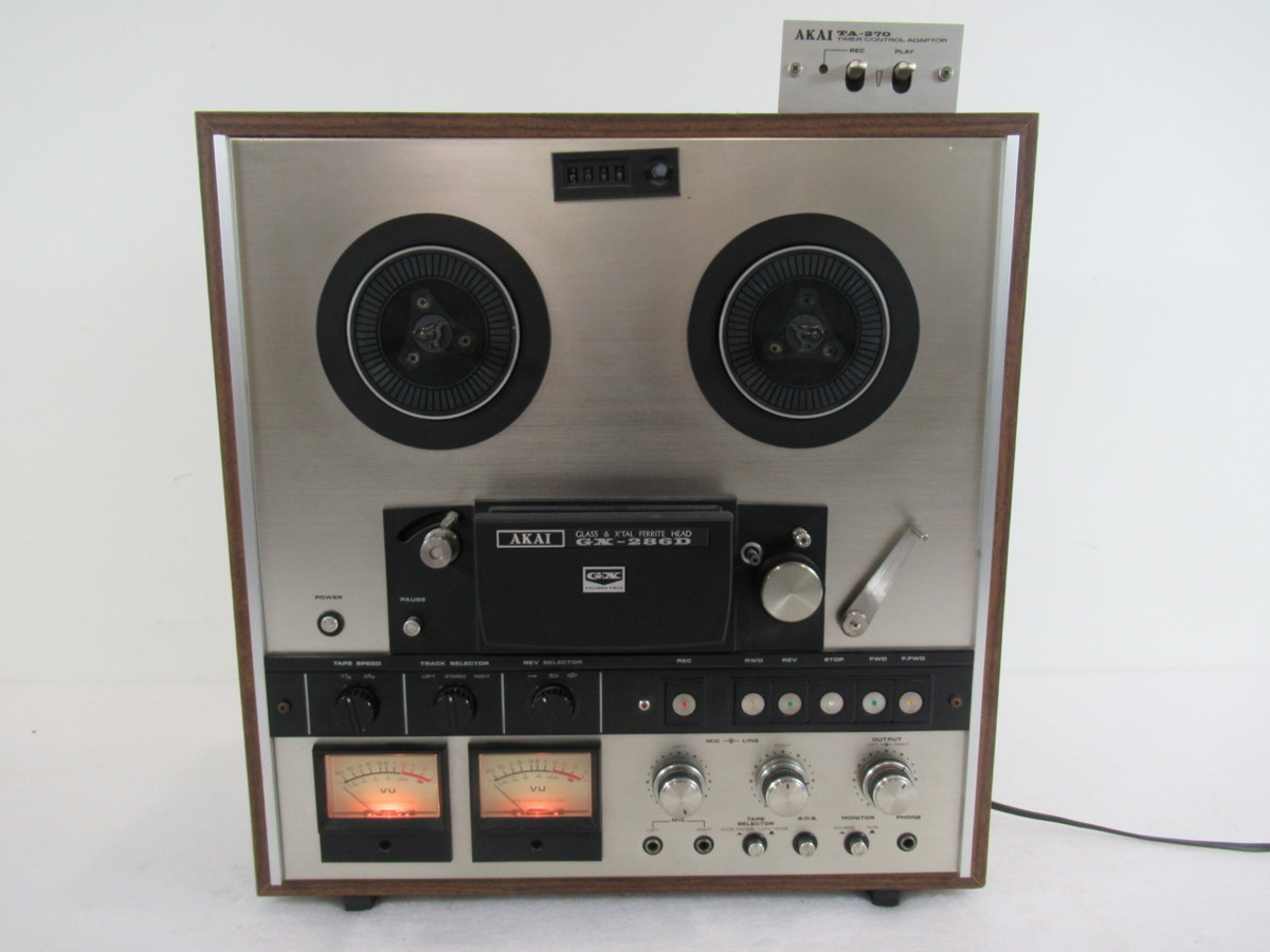 アカイ オープンリールデッキ AKAI GX-286D - 録再可・難有り品AKAI