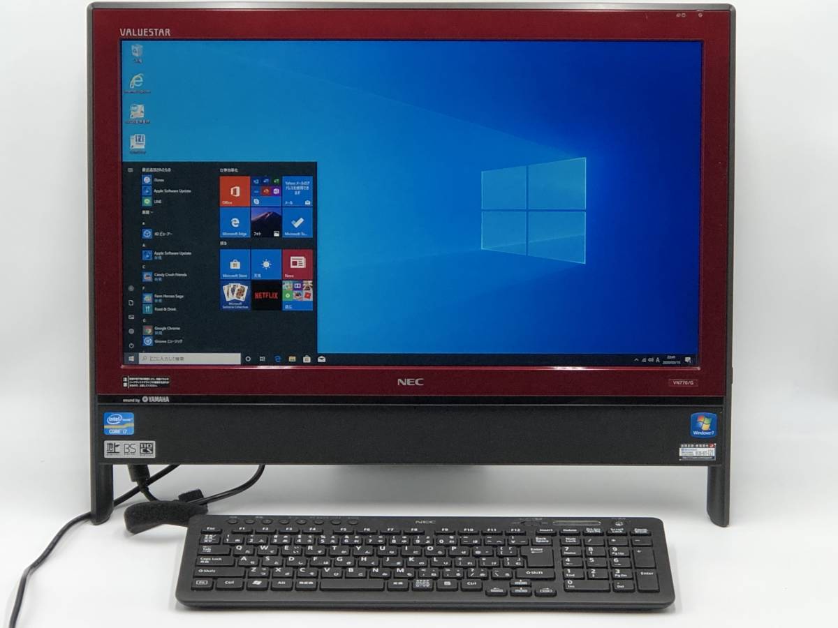 激安通販人気 NEC PC-VN770GS6R VN770/GS6R 一体型 Core i7 2670QM