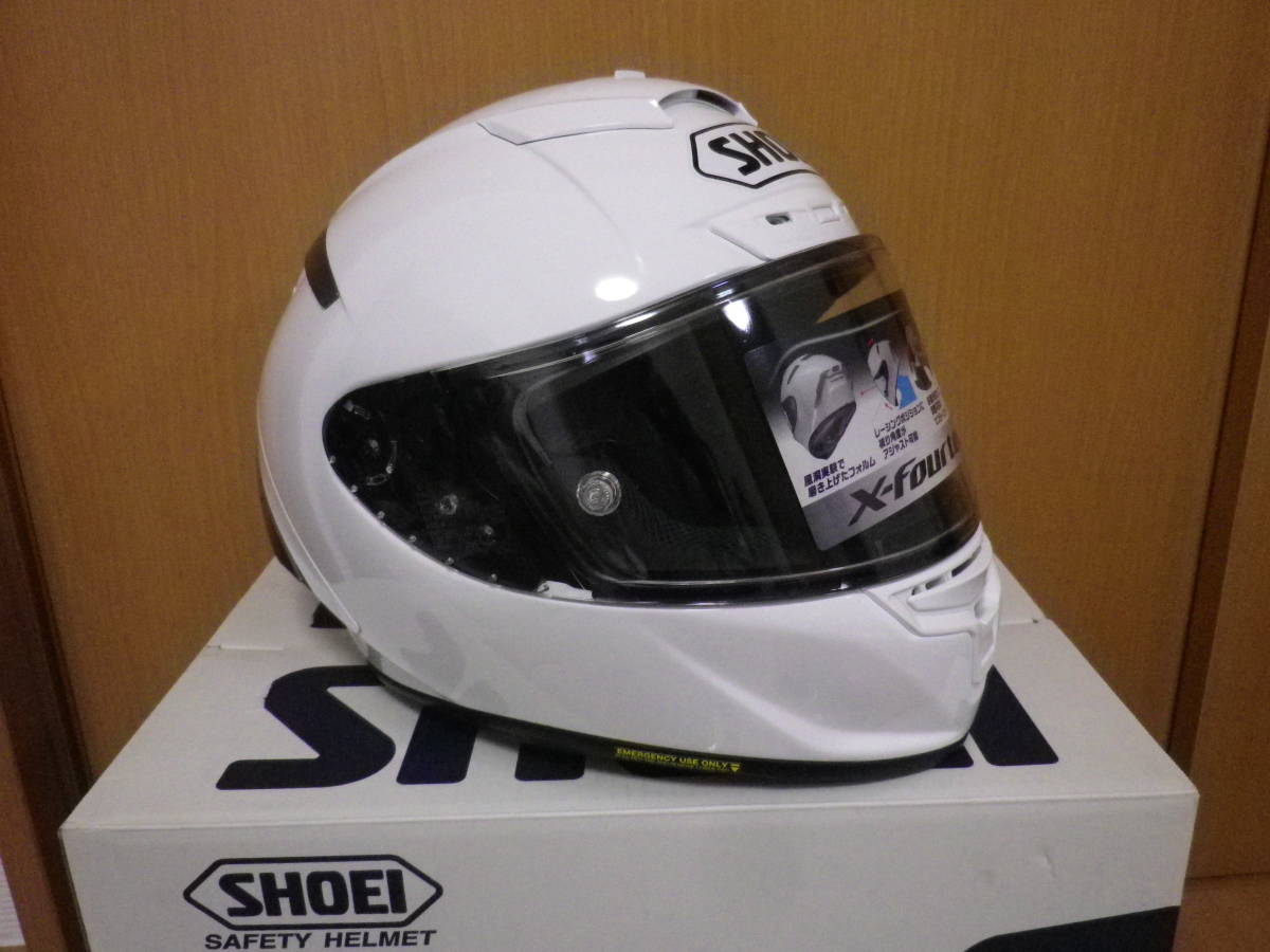 SHOEI X-Fourteen Mサイズ (白) 未使用新品 SHOEI X-Fourteen X-14 