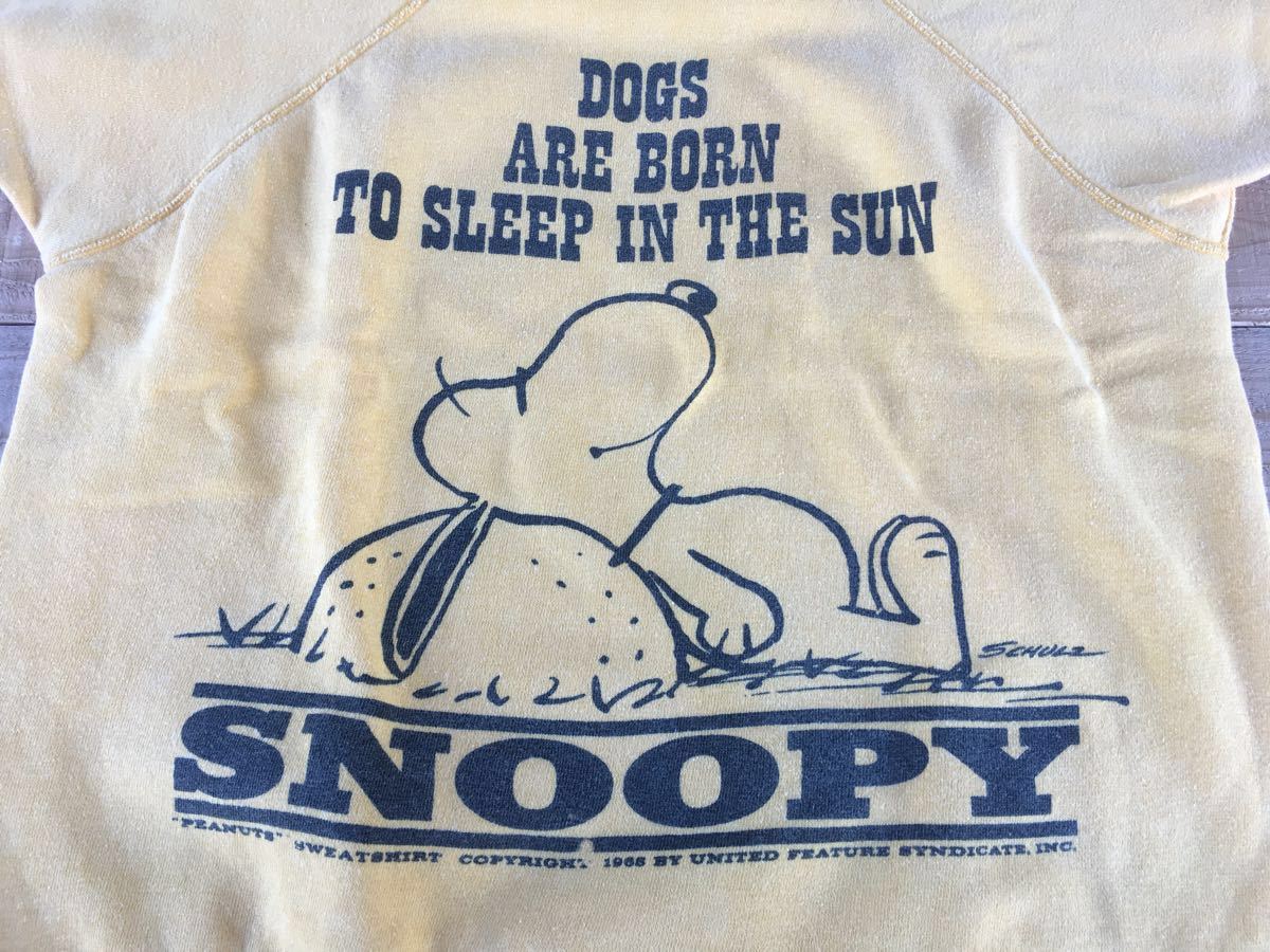 60s SPRUCE SNOOPY 半袖 ビンテージ スプルース スヌーピー ピーナッツ 