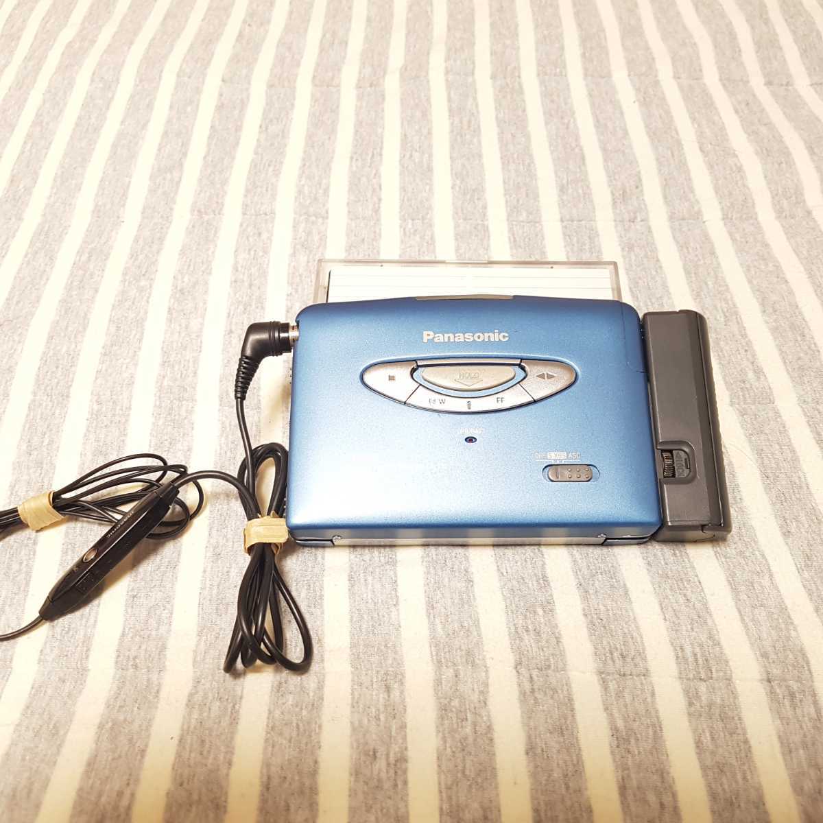 カセットウォークマンPanasonicRQ-SX85灰色「整備済み、完動美超品