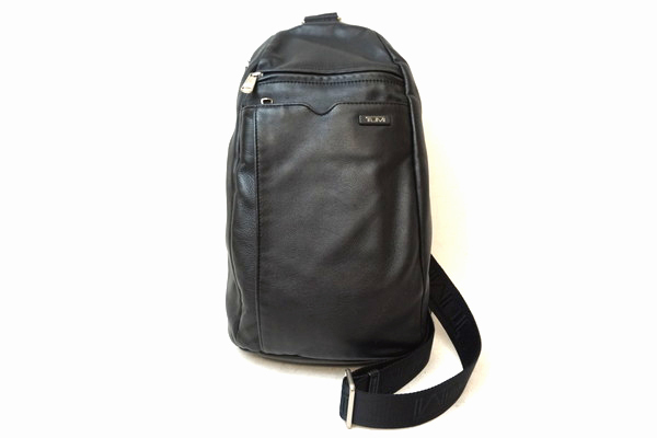 美品 TUMI トゥミ オールレザースリングパック ショルダーバッグ