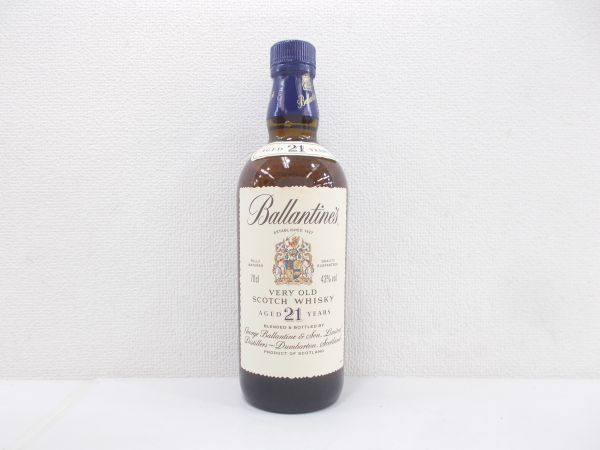 21年 バランタイン ベリーオールド years ballantine's OLD 古酒 Ballantine's バランタイン 21年 VERY OLD ベリー オールド 青ラベル 青筒 SCOTCH スコッチ ウイスキー 700ml 43% 未開栓 T9307A-S