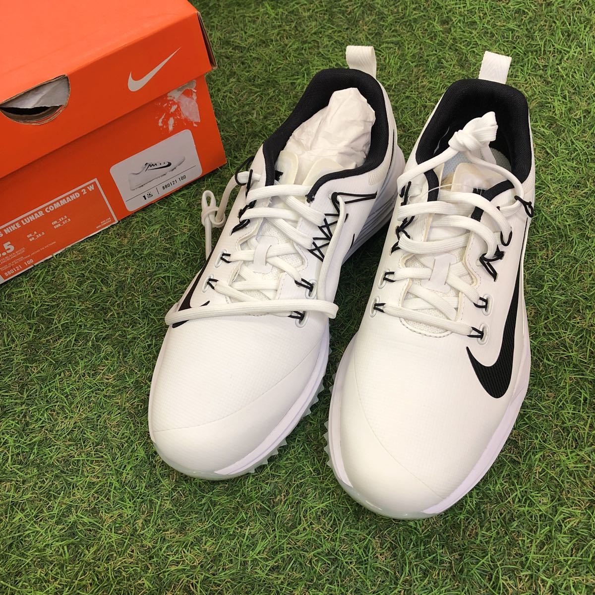 人気定番，新作 H X1411 Nike ナイキ WMNS NIKE LUNAR COMMAND 2 W 880121 23.5cm ゴルフ シューズ レディース スポーツ 展示品(23.5cm)｜売買されたオークション情報、yahooの商品情報をアーカイブ公開 - オークファン 23.5cm