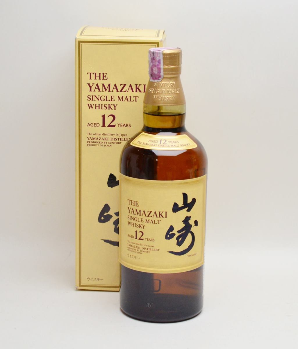 2本セット 未開栓 サントリー 山崎 12年 シングルモルト 700ml / ピュアモルト 750ml 旧ボトル 43% ウイスキー サントリー シングルモルト 700ml 未開栓SUNTORY 山崎NV