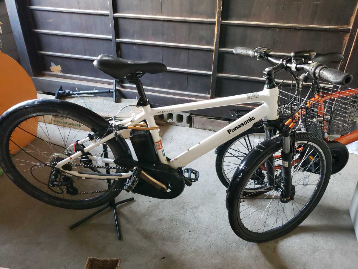 Panasonic 電動アシスト自転車★12Ah★ 直接引取・発送応相談】電動アシスト自転車 パナソニック ハリヤ 12Ah
