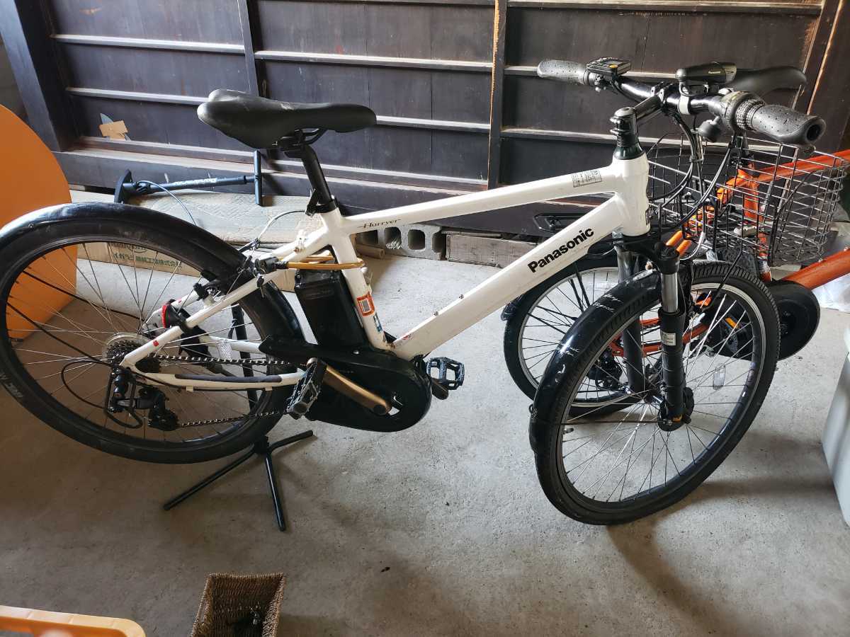 直接引取・発送応相談】電動アシスト自転車 パナソニック ハリヤ 12Ah