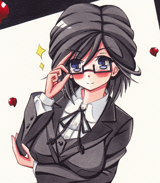 同人手描きイラスト 3 オリジナル オリジナルキャラ むんみさん 看板娘 女子高生 制服姿の女の子 B5紙 手描きイラスト 売買されたオークション情報 Yahooの商品情報をアーカイブ公開 オークファン Aucfan Com