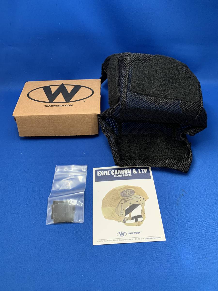 数量限定 TEAM WENDY Exfil carbon and LTP Helmet Cover black ヘルメット カバー ブラック チームウェンディ(ヘルメット)｜売買されたオークション情報、yahooの商品情報をアーカイブ公開 - オークファン ヘルメット