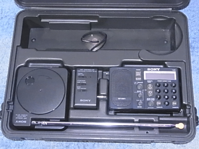 【動作確認】SONY ICF-SW1S FMステレオシンセサイザーレシーバー 動作確認SONY ICF-SW1S FMステレオシンセサイザーレシーバー