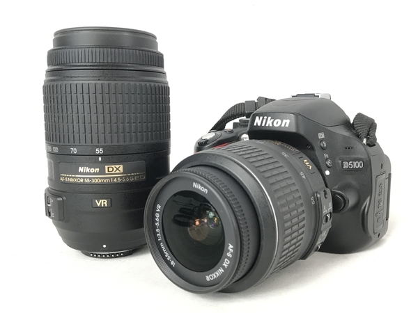 Nikon ニコン 一眼レフ D5100 ダブルズームキット デジタル カメラ