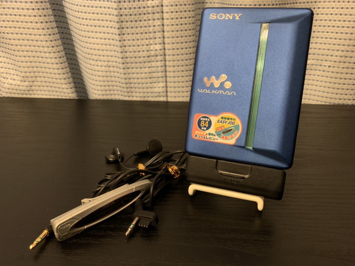 日本販売 SONY/ソニー/WALKMAN/WM-EX910/カセットウォークマン/ブルー