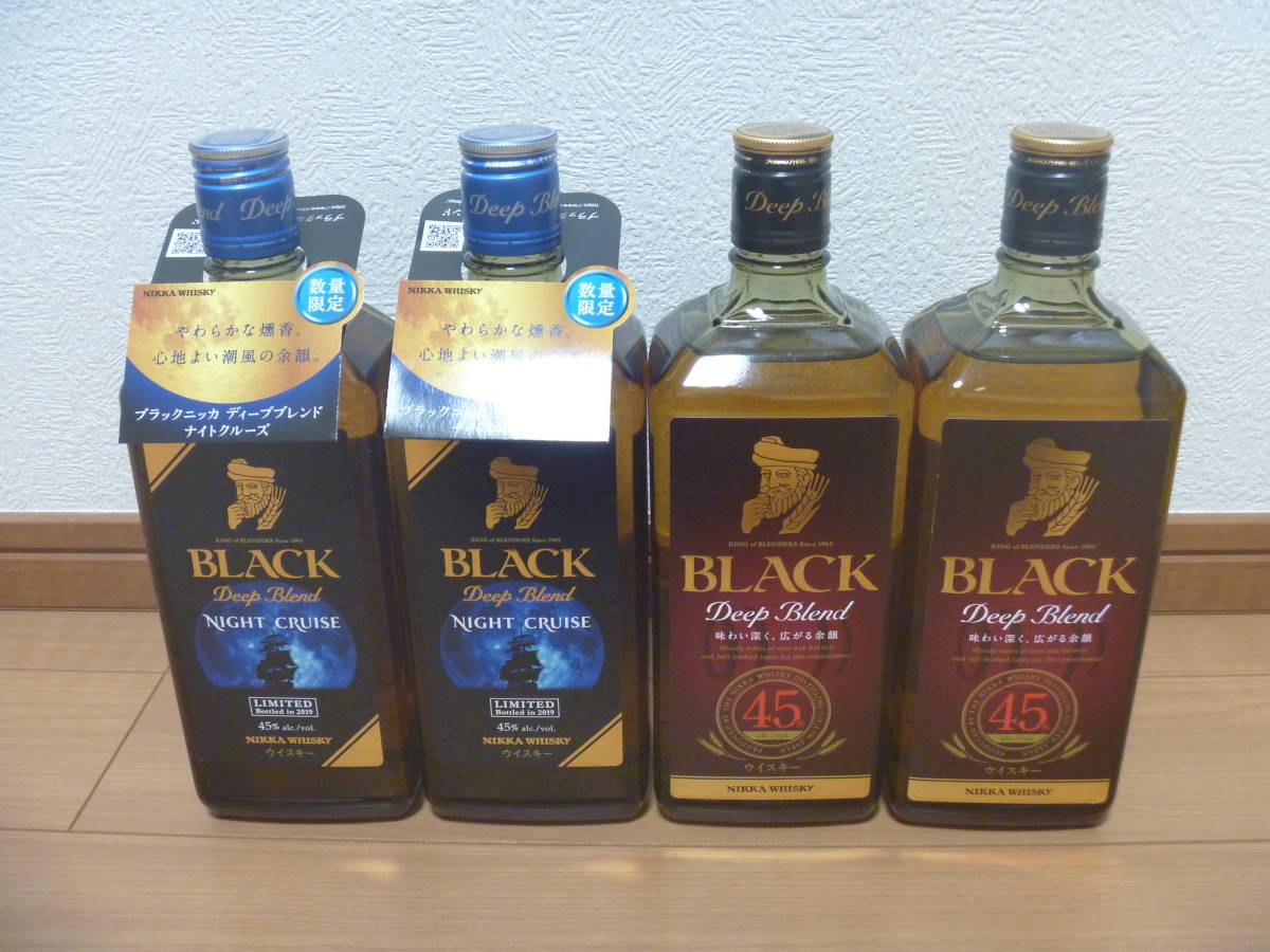  NIKKA ニッカ ウイスキー ブラックニッカ ディープブレンド ナイトクルーズ 合計4本(日本)｜売買されたオークション情報、yahooの商品情報をアーカイブ公開 - オークファン 日本