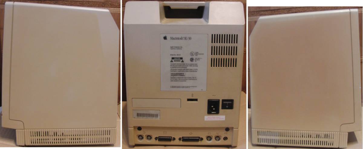 Macintosh SE/30 ジャンク扱い 希少 Apple Macintosh SE/30 M5119 J1