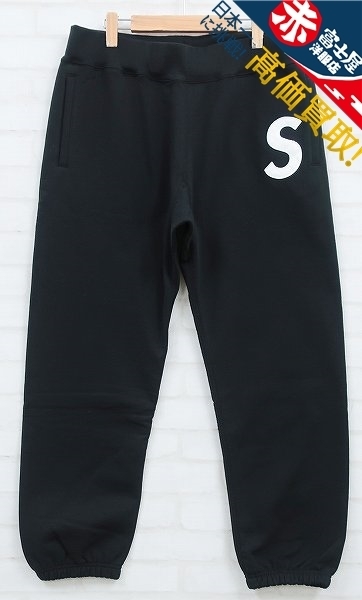 2P4128/未使用品 Supreme 20ss S Logo Sweatpant Black シュプリーム Sロゴスウェットパンツ_1
