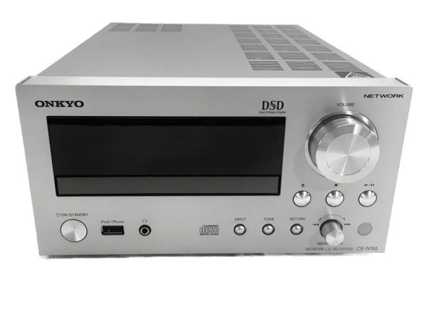 ONKYO CR-N765(S) (2017年製) ONKYO CR-N765 S ネットワーク CD レシーバー プレーヤー 2017年製