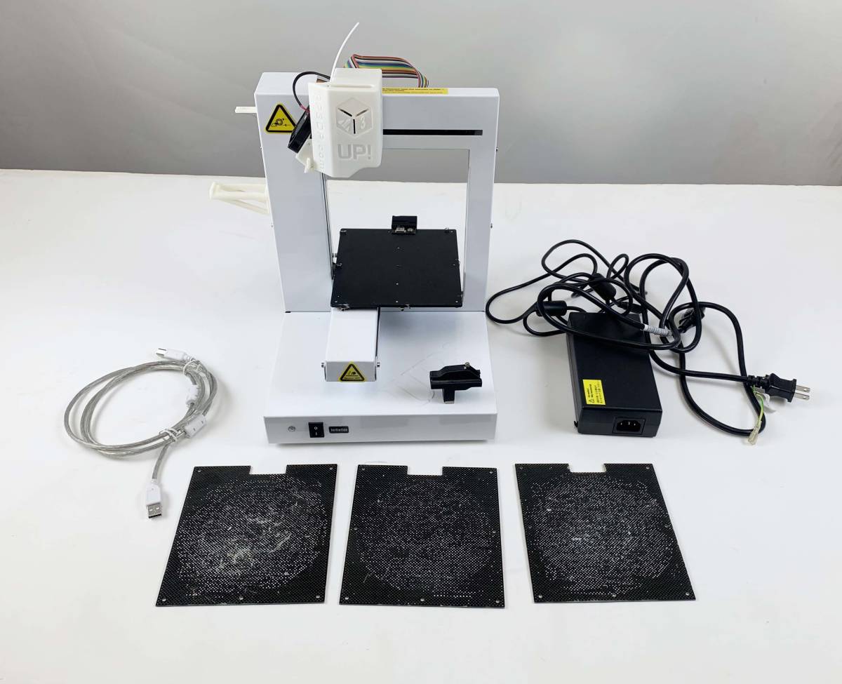 UP Plus2 ジャンク品3Dプリンター 3Dプリンター（白） 3Dプリンター用