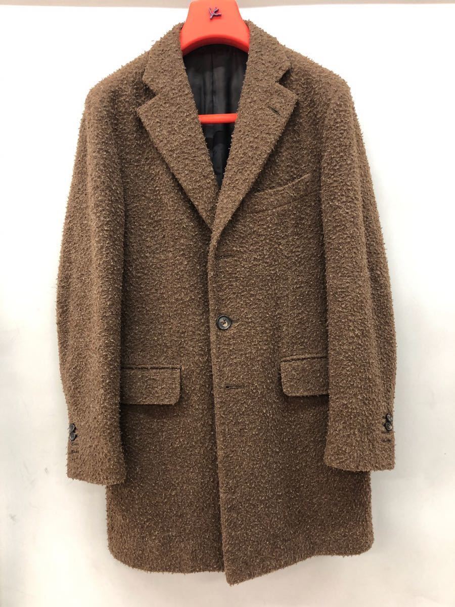 純正超安い ISAIA【イザイア】チェスターコート カセンティーノ size48