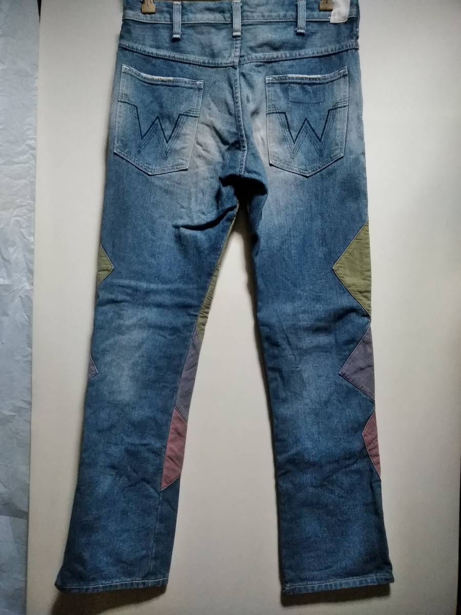 N.HOOLYWOOD × Wrangler パッチワークデニム S エヌハリウッド