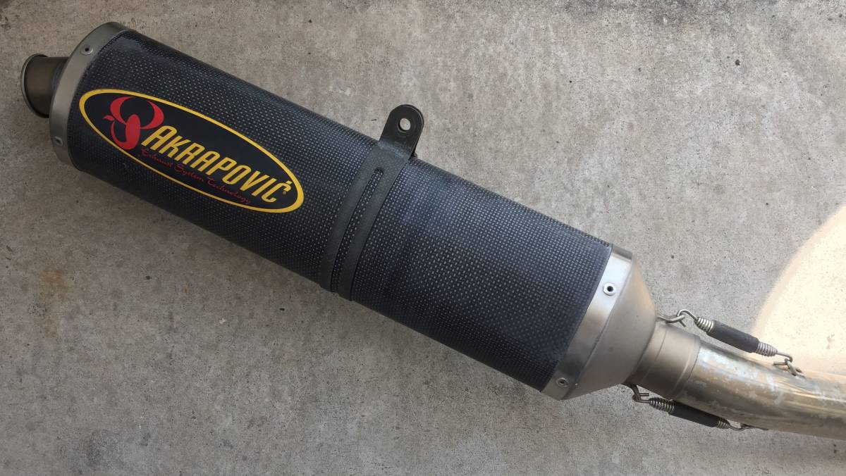 希少絶版 ZX-9R カワサキ ZX-9R C型 アクラポビッチマフラー（中古です