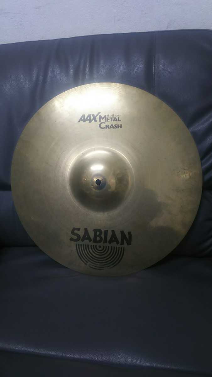 AAX Sabian Crash Cymbal 0 Finish Brilliant - | SABIAN V-Crash 
