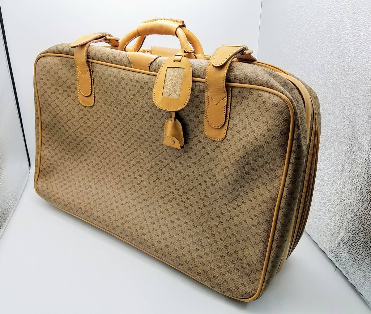 1円~☆ヴィンテージ GUCCI オールドグッチ GGロゴ トランク☆スーツ