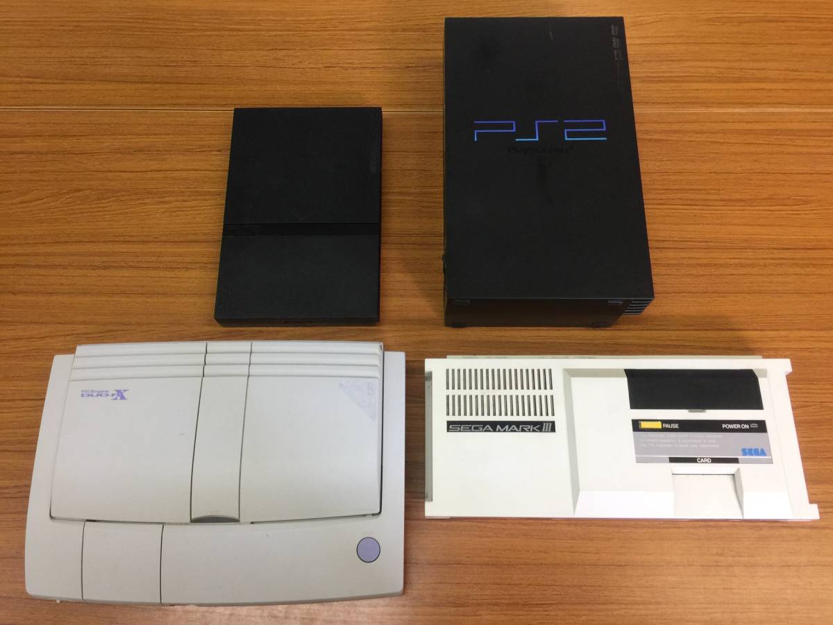 ⑤ 動作未確認 セガ マークⅢ PCエンジンDuo-RX SONY薄型PS2等ゲーム機