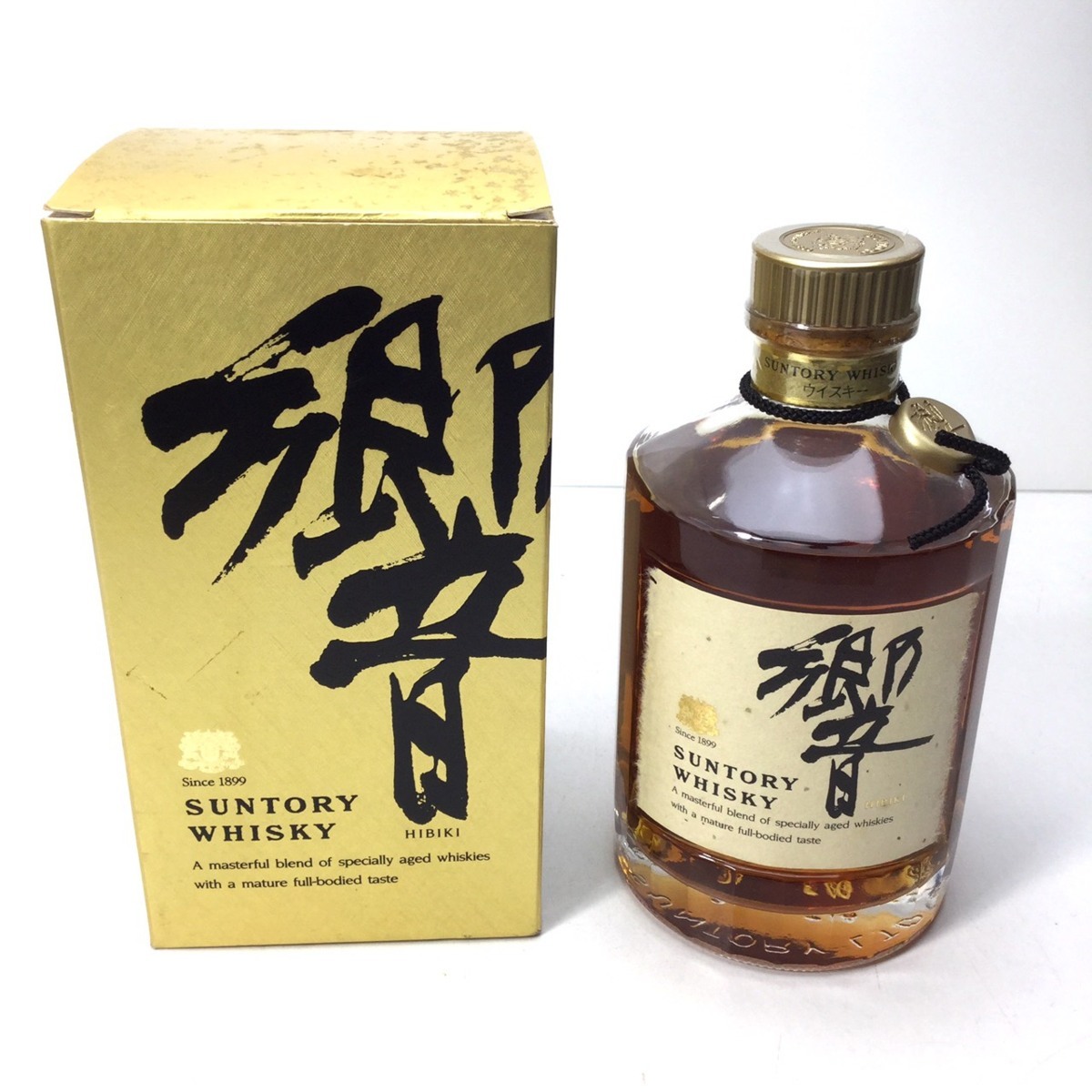 【希少・未開栓】サントリー 響 旧ボトル 金キャップ 裏ゴールドラベル 箱付き 未開栓 サントリー 響 旧ボトル 金キャップ 裏ゴールドラベル 箱付