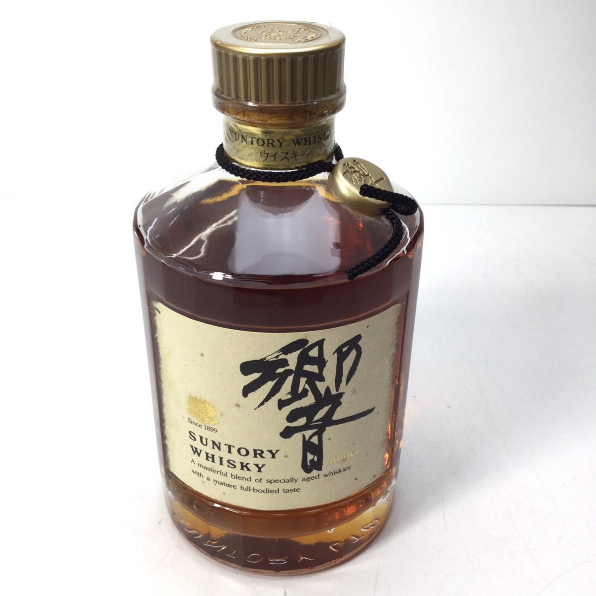 未開栓 サントリー 響 旧ボトル 金キャップ 裏ゴールドラベル 箱付