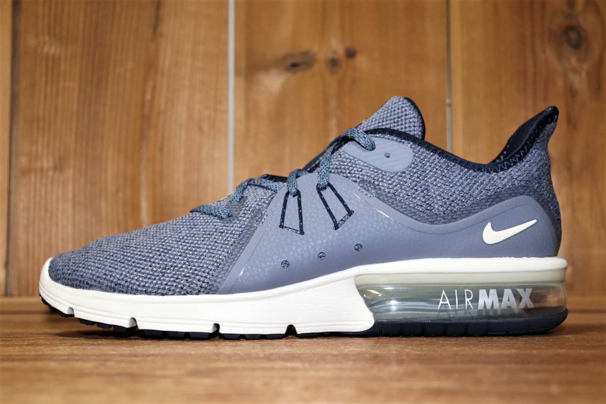 人気定番，大人気 特価 NIKE AIR MAX SEQUENT 3 US10.5 / 28.5cm ナイキ エアマックス シークエント 921694-402 オブシディアン(28.5cm)｜売買されたオークション情報、yahooの商品情報をアーカイブ公開 - オークファン 28.5cm