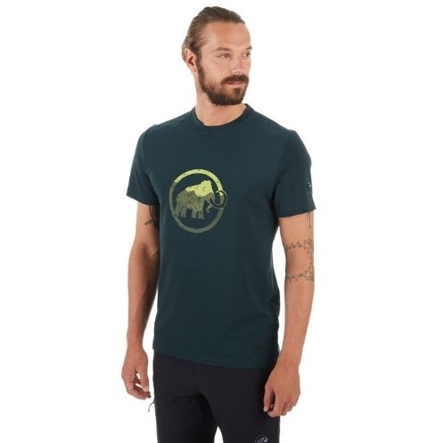 【最安値，安い】 48%OFF 参8 640円 MAMMUT Trovat T-Shirt アジアM 深緑系 マムート トロバット Ｔシャツ 半袖 マウンテン おすすめ(半袖Tシャツ)｜売買されたオークション情報、yahooの商品情報をアーカイブ公開 - オー 半袖Tシャツ