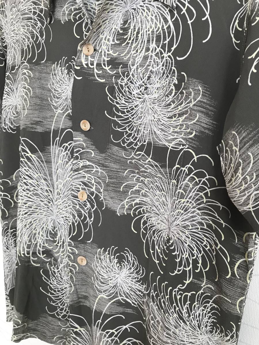 サンサーフ アロハシャツ CHRYSANTHEMUM Mサイズ 東洋エンタープライズ