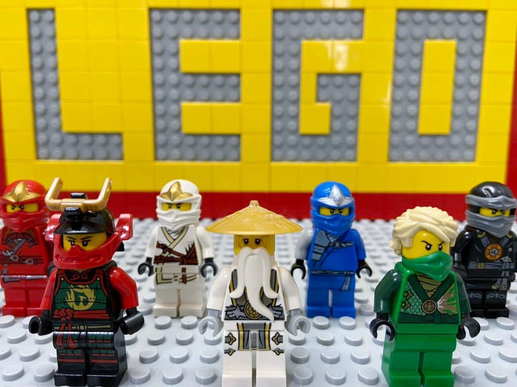 ☆ニンジャゴー☆ レゴ　ミニフィグ　サムライＸ　ウー先生　ロイド　など　( LEGO 人形 忍者 侍
