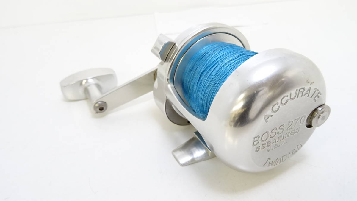 Boss Accurate Reel Fishing 0 Magnum Twin Drag | eBay - 4.61 Ratio for online Conventional